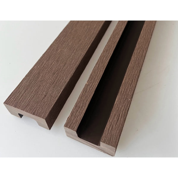 Guardian Fence Composite Trim Brown Pk(2) (used for existing fencing system)