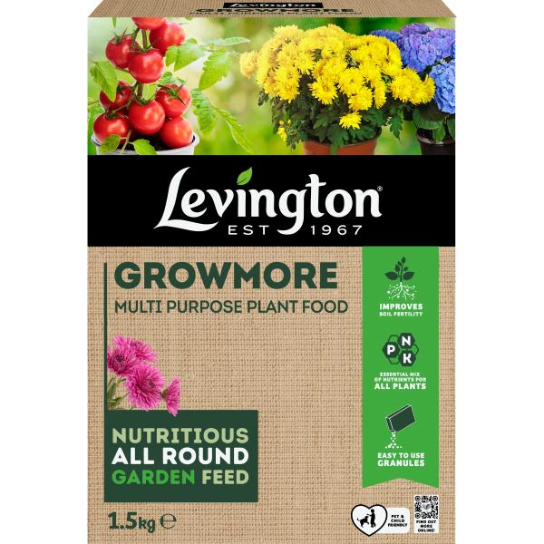 Levington Growmore Garden Plant Food 1.5kg