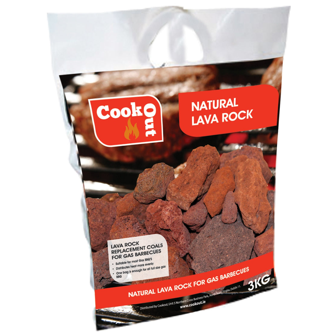 Cookout 3Kg Lava Rock