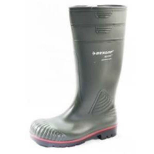 Dunlop Acifort Heavy Duty Wellies Dunlop Acifort Full Safety Green