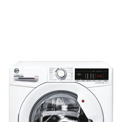 Hoover H-WASH 300, 10kg, 1400 Spin Washing Machine White C Rated