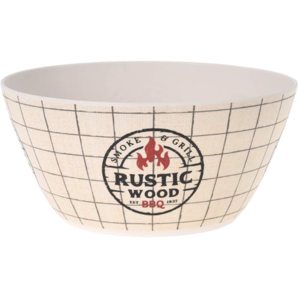 Melamine Large Serving Bowl 255X114mm In 3 Assorted Designs