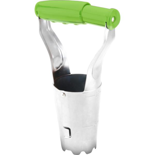 Zinc Bulb Planter 23cm With Green Grip