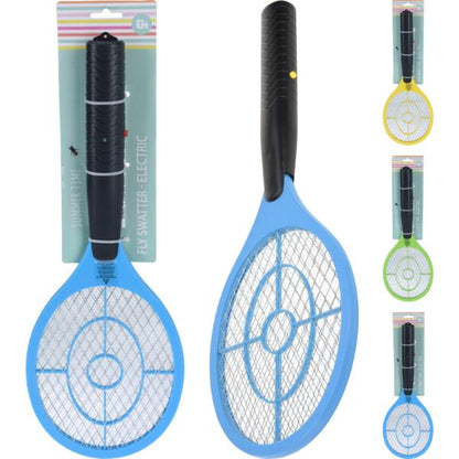 Battery Operated Fly Swatter In 3 Assorted Designs