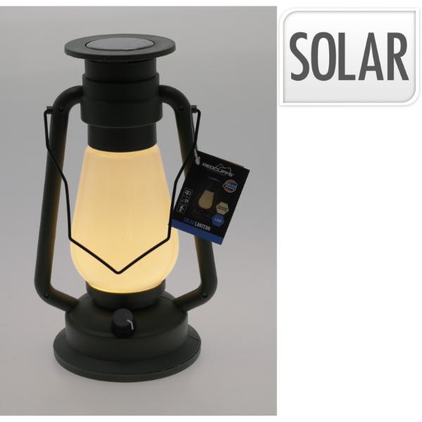 Rechargeable Solar LED Lantern Green
