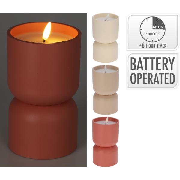 LED Candle 10 x 16.5cm