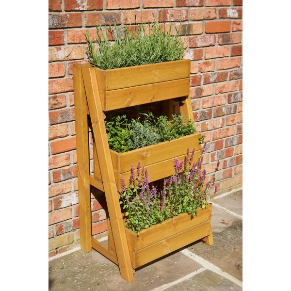 Tom Chambers Herb & Flower Tiered Small Planter