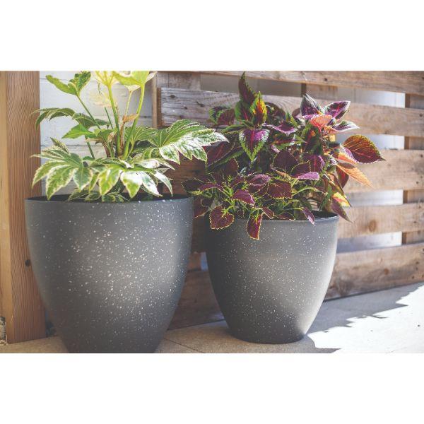 Plant Avenue Terrazzo Egg Grey 23cm