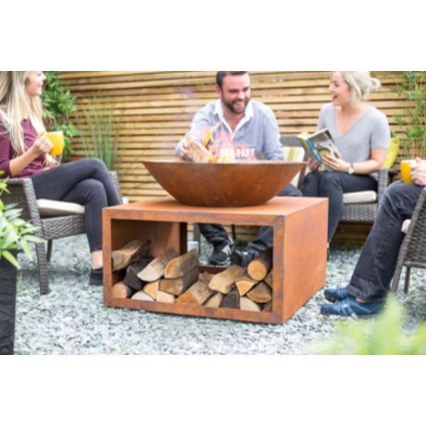 La Hacienda Moho Oxidised Fire Pit