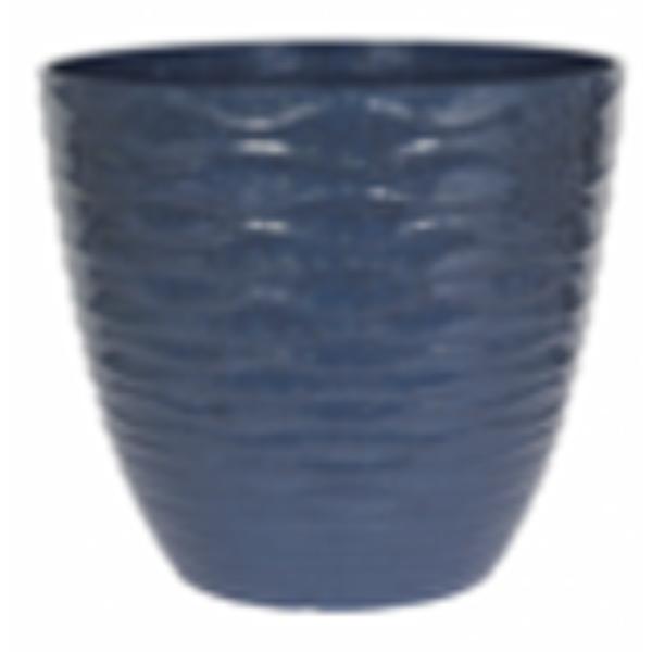 Plant Avenue Windermere Glazed Planter Blue 33cm