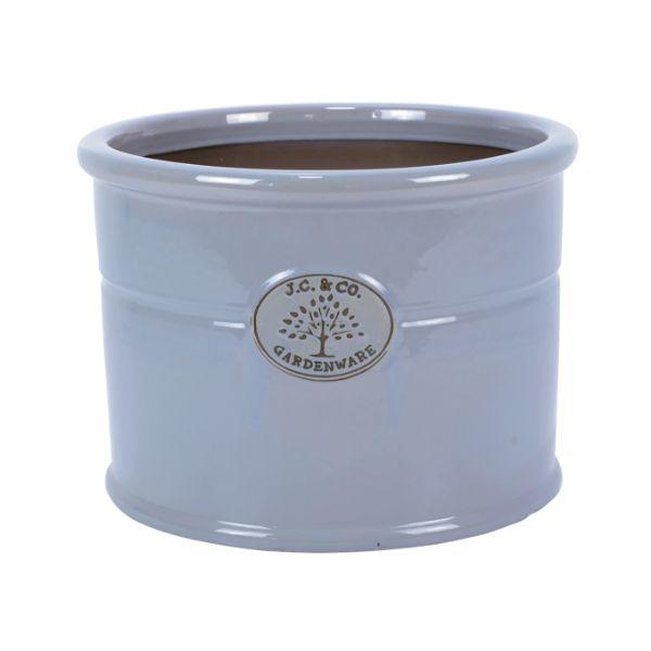 Apta JC & CO Sky Blue Glazed Cylinder 37cm