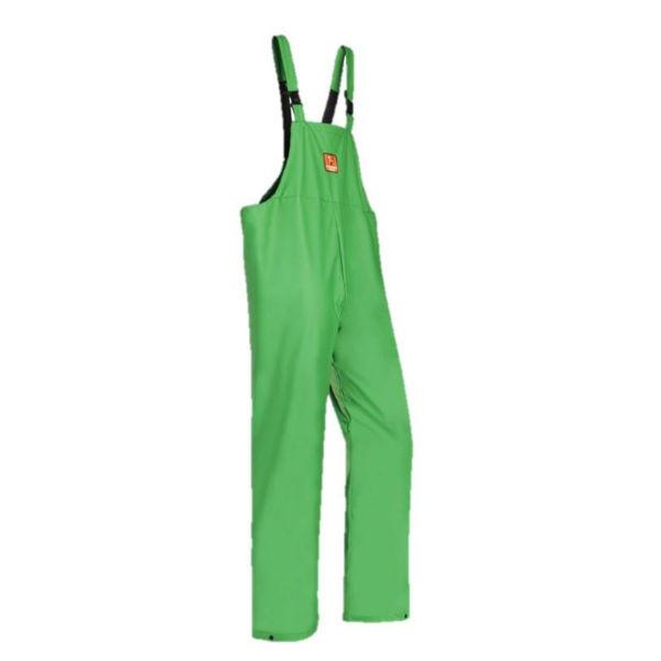 Anti Spray Bib & Brace Trousers - Light Green