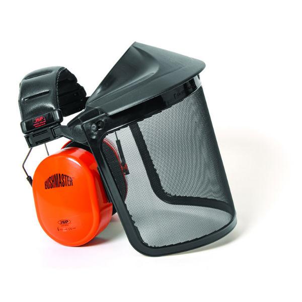 AFZ Bushmaster Wire Mesh Safety Visor + Earmuff