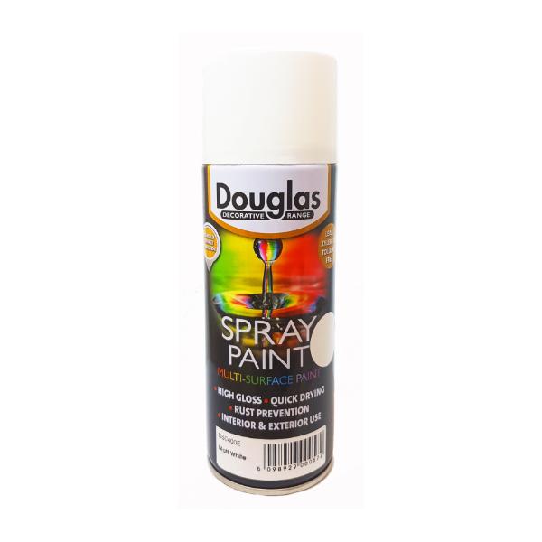 Multi Surface Spray Paint 400ml Matt White