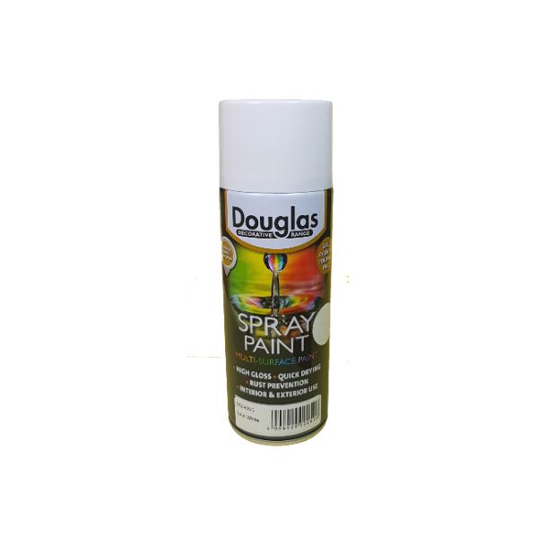 Multi Surface Spray Paint 400ml Satin White