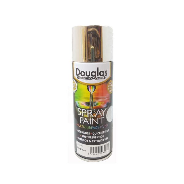 Multi Surface Spray Paint 400ml Bright Silver