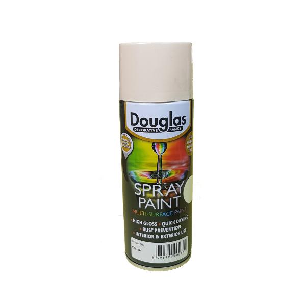 Multi Surface Spray Paint 400ml Cream