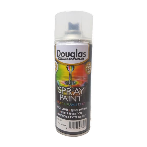 Multi Surface Spray Paint 400ml Clear Lacquer