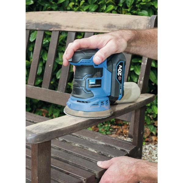 Draper Storm Force 20V Random Orbit Sander - Bare