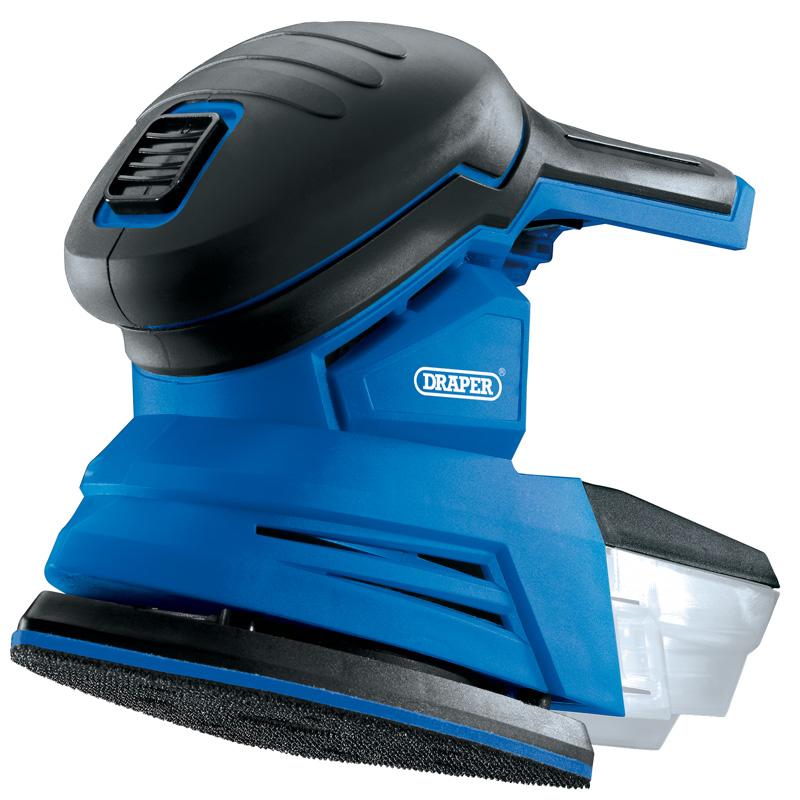 Draper D20/20V Tri-Base Sander (Detail) - Bare