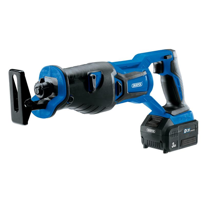 Draper D20/20V Nailer/Stapler + Battery & Charger