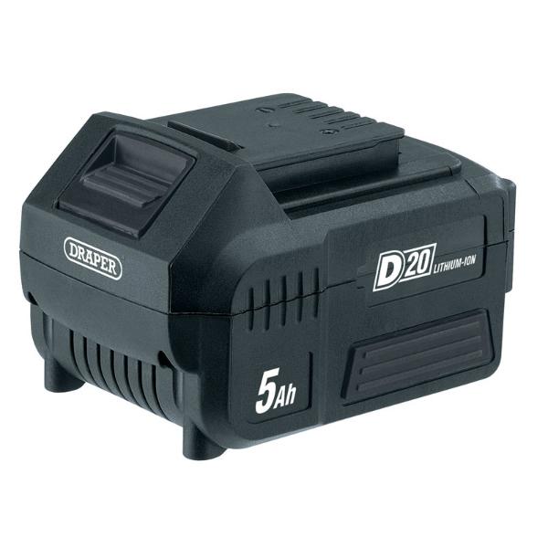 Draper D20/20V 5.0AH Lithium-Ion Battery