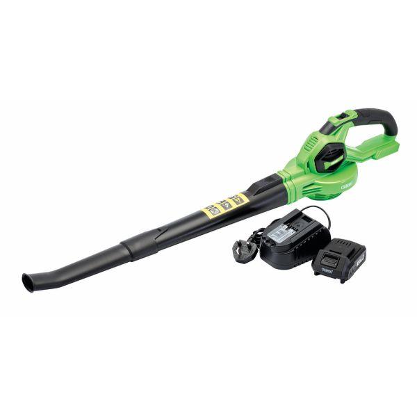 Draper D20 20V Cordless Blower 1 Battery and Charger