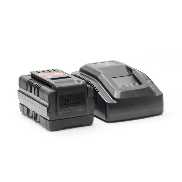 Webb 43cm (17") Push Cordless 40V Petrol Rear Roller Rotary Lawnmower (1 x 4AH Battery & Charger)