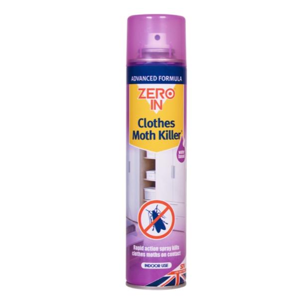 Zero In Clothes Moth Killer Aerosol 300ml