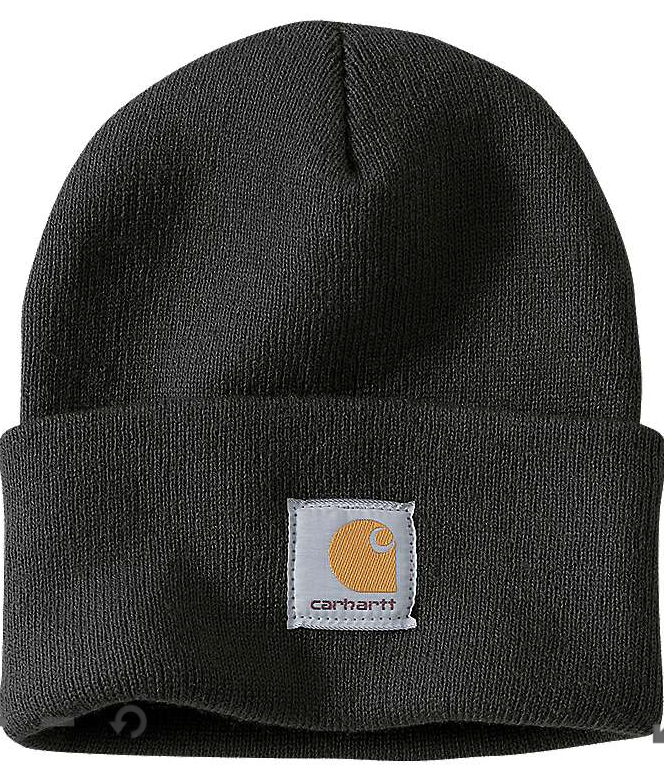 Carhartt Knit Cuffed Unisex Beanie Black