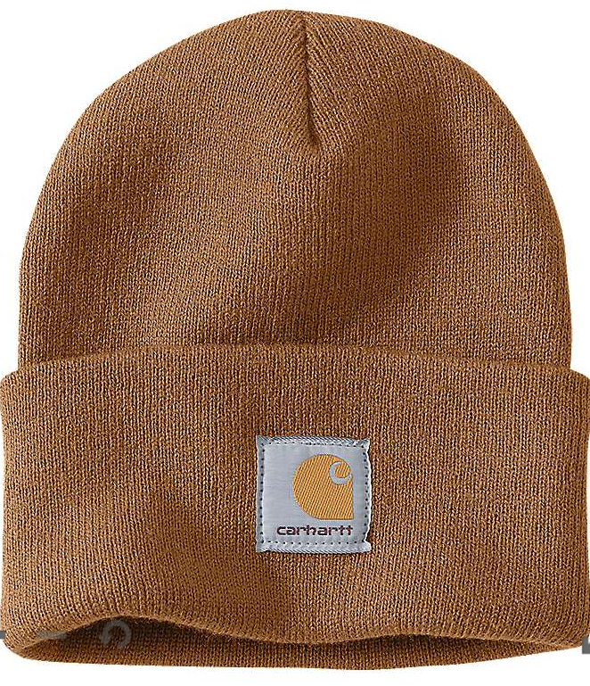 Carhartt Knit Cuffed Unisex Beanie Brown