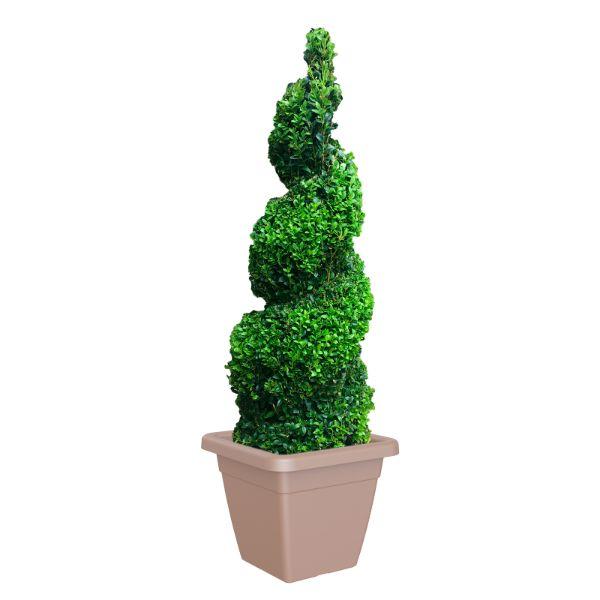 Artevasi Venezia Square Pot 30Cm Taupe