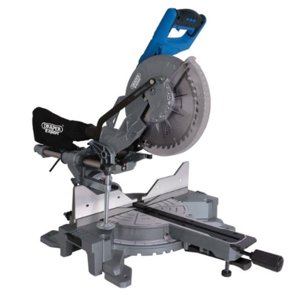 Draper Double Bevel Sliding Compound Mitre Saw 255mm