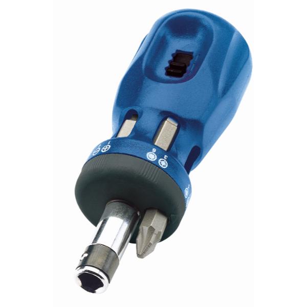 Draper Chubby Ratcheting Screwdriver and Bit Set (7 Piece)