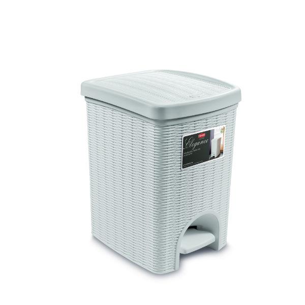 Stefanplast Elegance Large Dustbin 20L White