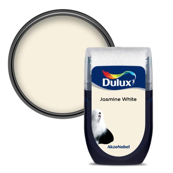 Dulux Matt Tester Jasmine White 30Ml