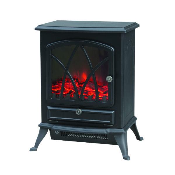Warmlite 2Kw LED Stove Fire Black