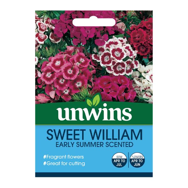 Unwins Seed Packet Sweet William Early Summer Scented