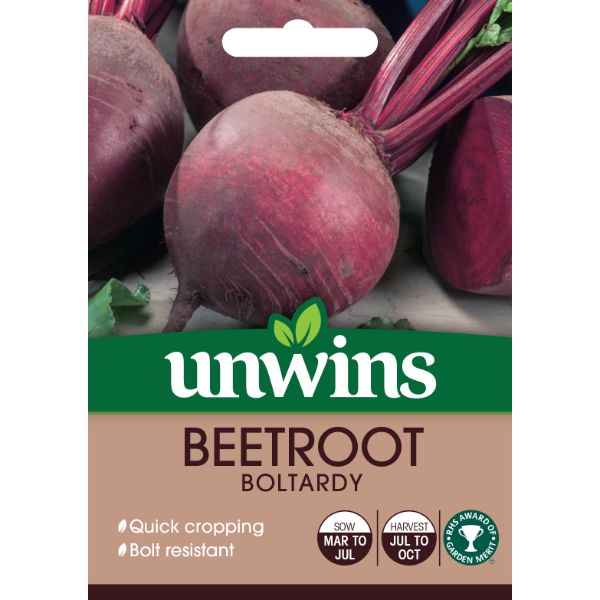 Unwins Seed Packet Beetroot (Round) Boltardy