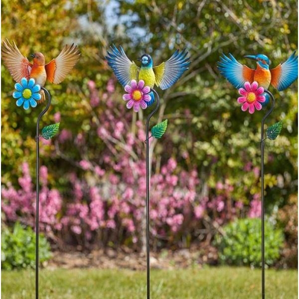Smart Garden Flower Birds