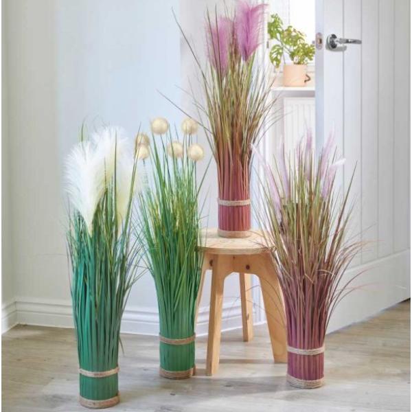Faux Bouquet - Purple Pampas 70 cm