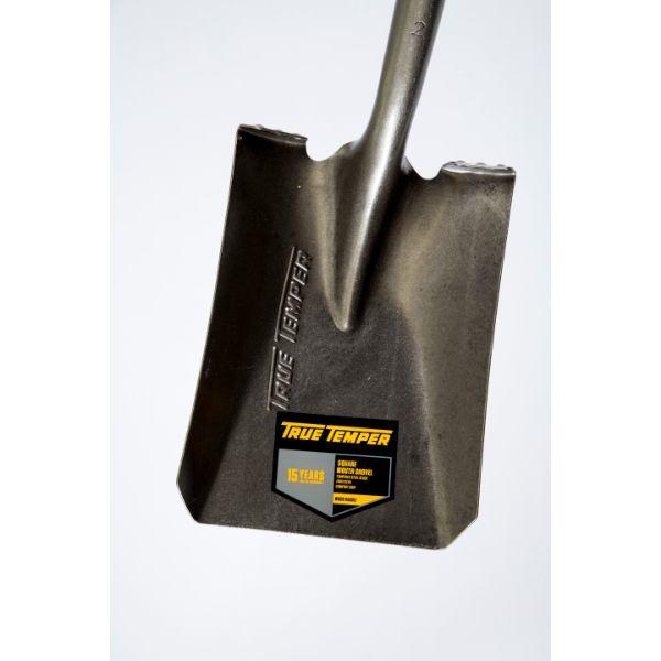 True Temper Square Mouth Shovel Wood Handle D Grip