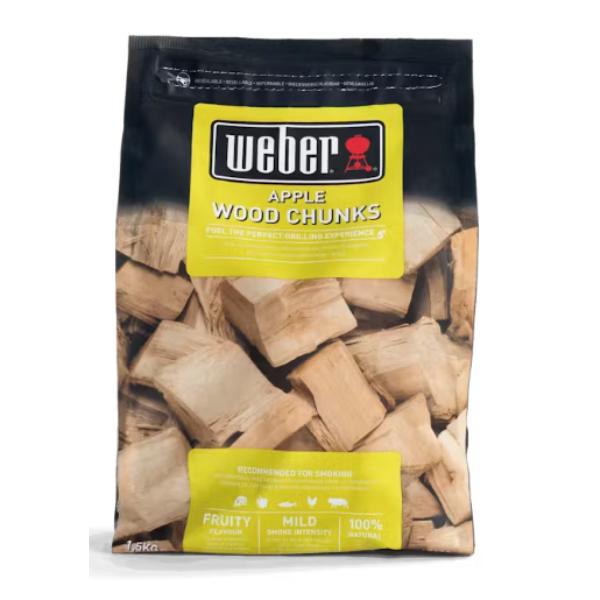Weber Apple Wood Chunks 1.5kg