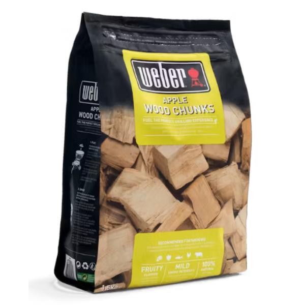 Weber Apple Wood Chunks 1.5kg