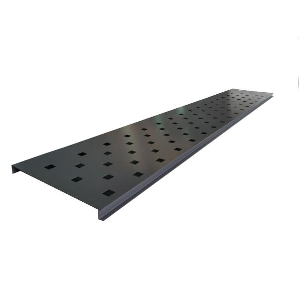 Satus Fence Gate Trellis Panel Square Holes 1100mm Anthracite Grey