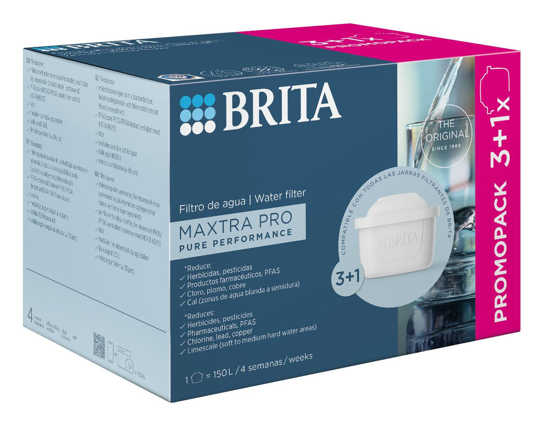 Brita Mxpro 3+1 Refill Pack Pure Performance