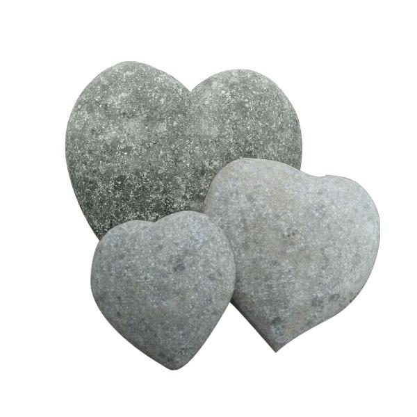 Asiastyle Heart-Object Natural Basanite 10cm