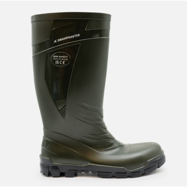 Swampmaster Vortex Non-Safety PVC Wellington Green