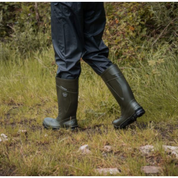 Swampmaster Vortex Non-Safety PVC Wellington Green