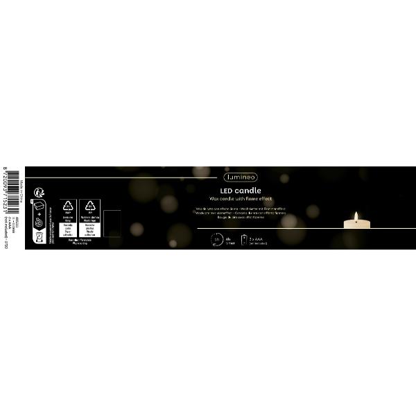Church Candle LED 19cm